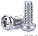 Tornillo metálico M2.5*4mm (unidad)