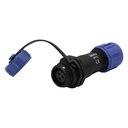 Conector hembra impermeable de 3 pines SP1111C/S3II
