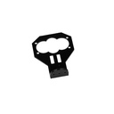 Soporte para módulos de ultrasonido HC-SR04. Negro