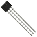 Sensor de efecto hall. Encapsulado: SIP-3