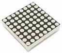 Matriz de LED 8x8 pixeles leds Rojos 5mm