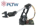 Brazo robótico lynxmotion AL5D-PLTW