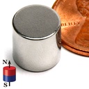 Imán de neodimio N45 9.52x9.52mm
