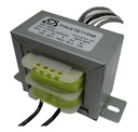Transformador de voltaje con secundario 6VAC-0-6VAC, 9VAC-0-9VAC, 2A