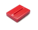 Protoboard mini color Rojo