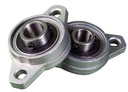 Cojinete con rodamiento horizontal, para eje de 8mm (unidad)