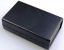 Caja plástica, instrumentación, 164x100x51mm