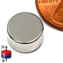 Imán de neodimio N42 9.5x5mm